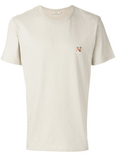 logo embroidered T-shirt Maison Kitsuné