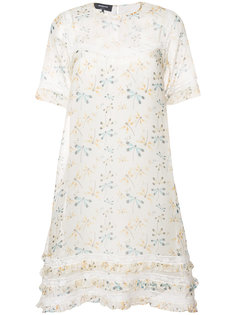 dragonfly-print shift dress Rochas