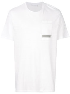 stripe chest print T-shirt Neil Barrett