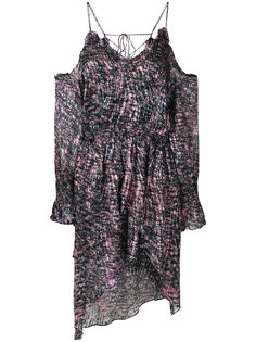 patterned cold shoulder dress Iro