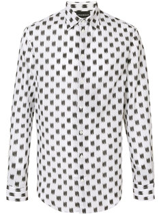 scribble-print shirt Emporio Armani
