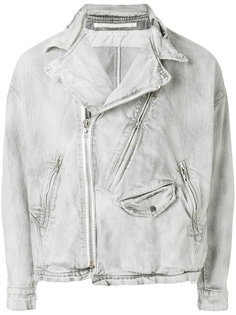 cropped biker denim jacket Julius