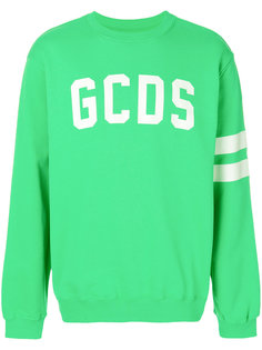 logo print sweatshirt Gcds