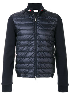 padded sweatshirt jacket Moncler
