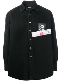рубашка с нашивкой в стиле оверсайз Raf Simons