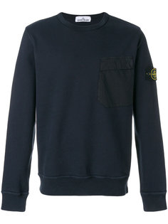 толстовка с нашивкой логотипа Stone Island