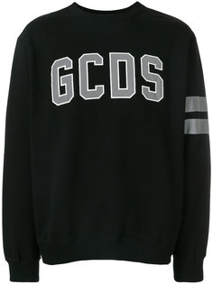 logo print sweatshirt Gcds