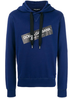 logo patch hoodie Dolce &amp; Gabbana