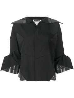 укороченный пиджак в стиле оригами  Issey Miyake