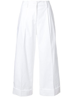 cropped side-stripe trousers  P.A.R.O.S.H.