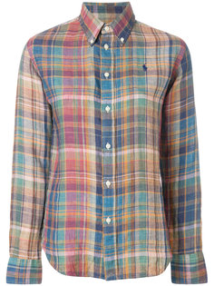 button down plaid shirt Polo Ralph Lauren