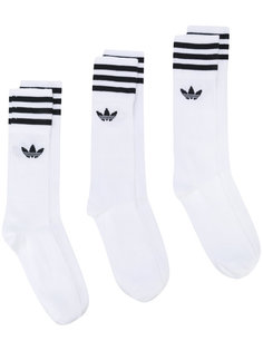 комплект из трех пар носков Solid Adidas Originals