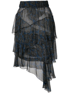 многослойная юбка с оборками Isabel Marant Étoile