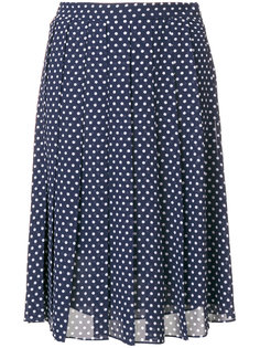 pleated polka dot skirt Michael Michael Kors