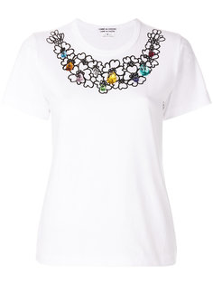 embroidered T-shirt Comme Des Garçons Comme Des Garçons