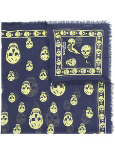 skull print scarf McQ Alexander McQueen