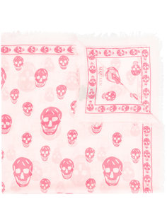 skull print scarf McQ Alexander McQueen