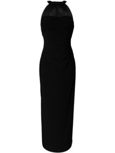 halterneck embellished gown Ralph Lauren