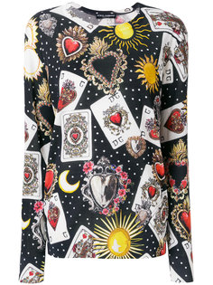 свитер Playing Cards Dolce &amp; Gabbana