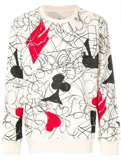 house of cards print sweatshirt Vivienne Westwood