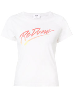 футболка с принтом-логотипом Re/Done