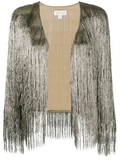 fringed tinsel jacket Rachel Zoe