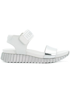 logo velcro sandals Salvatore Ferragamo
