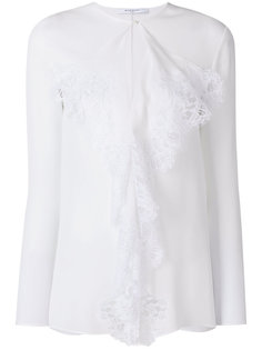 блузка с кружевом Givenchy