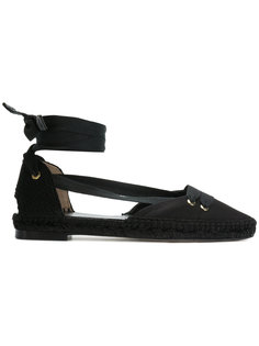 pointed tie up espadrilles Manolo X Castaner