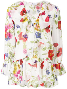 блузка с цветочным принтом  Blugirl
