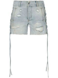 distressed denim shorts  Faith Connexion