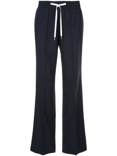 drawstring-waist tailored trousers Miu Miu