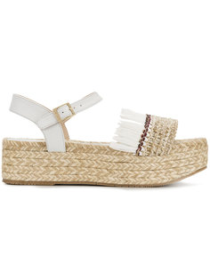 fringed platform sandals Paloma Barceló