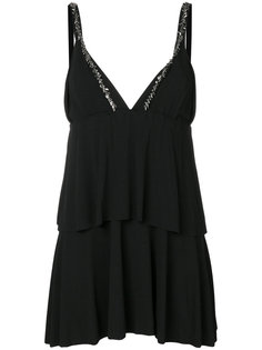 многослойное платье Saint Laurent