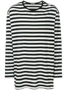 oversized striped long sleeve T-shirt Yohji Yamamoto