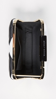 alice + olivia Large Stace Face Clutch