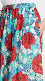 Diane von Furstenberg Drawstring Midi Skirt