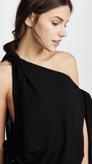 Dion Lee Falling Tie Knit Top