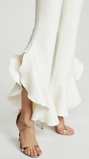 Giambattista Valli Ruffle Flare Pants