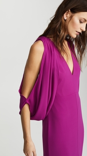 Halston Heritage Open Back Gown