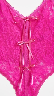 Hanky Panky After Midnight Open Panel Keyhole Teddy