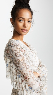 Haute Hippie Romani Ruffle Dress