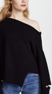 Helmut Lang Distressed Sweater