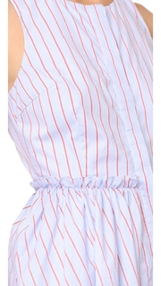 J.O.A. Stripe Button Down Dress