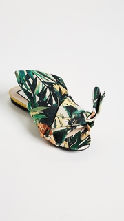 No. 21 Jacquard Knot Slide Sandals