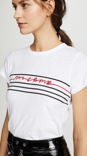 Rag & Bone/JEAN Script Logo Tee