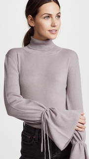 Ryan Roche Cuff String Cashmere Sweater