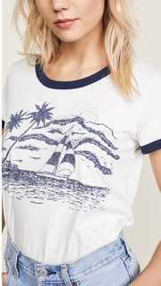 Sol Angeles Sailaway Ringer Tee