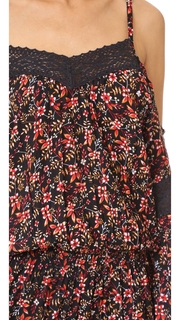 TIARE HAWAII Zella Cold Shoulder Romper