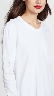 Wilt Vintage Jersey LS Slouchy Tee